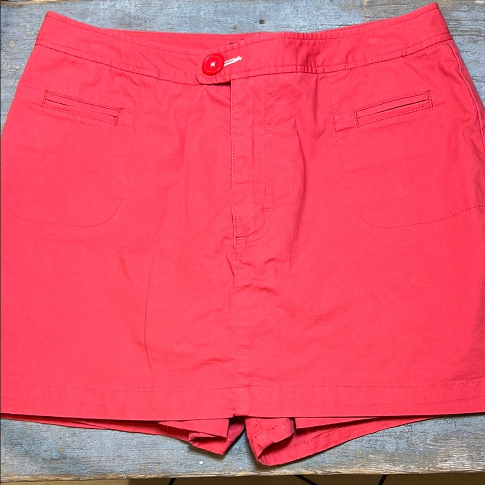 LEE Khakis Coral Colored Skort Woman’s 12P